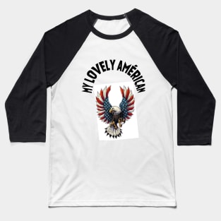 My love américan Baseball T-Shirt